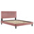 Channel Tufted Performance Velvet King Platform Bed By ModernWay 13-7016-4