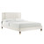 Channel Tufted Performance Velvet Full Platform Bed By Modernway 13 6998 23 13 6998 23
