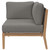 Outdoor Patio Teak Wood Sofa By ModernWay 5-6120-7-GPH