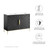 48" Double Sink Bathroom Vanity By ModernWay 5-6305-23-BLK