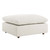 Down Filled Overstuffed Boucle Fabric Ottoman By Modernway 5 6258 9 5 6258 9