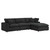 4 Piece Down Filled Overstuffed Boucle Fabric Sectional Sofa By Modernway 5 6363 2 5 6363 2