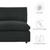 5-Piece Down Filled Overstuffed Boucle Fabric Sectional Sofa By ModernWay 5-6367-2