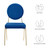Performance Velvet Dining Side Chairs Set Of 2 By ModernWay 5-6581-7-NAV