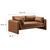 Performance Velvet Sofa By ModernWay 5-6382-2