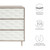 6-Drawer Dresser By ModernWay 13-7083-15-WHI