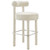 Boucle Fabric Bar Stool By Modernway 5 6385 9 Slv 5 6385 9 Slv