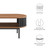 Wood Coffee Table By ModernWay 5-6525-23-BLK