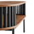 Wood Coffee Table By ModernWay 5-6525-23-BLK