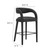 Vegan Leather Bar Stool Set Of 2 By ModernWay 5-6567-2-2