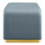 Performance Velvet Waterfall Ottoman By ModernWay 5-6735-2-CAB