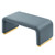 Performance Velvet Waterfall Ottoman By ModernWay 5-6735-2-CAB