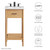18" Bathroom Vanity By ModernWay 5-6658-14-WHI