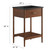 24" Bathroom Vanity By ModernWay 5-6661-23-BLK