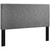 Upholstered Linen Fabric Full / Queen Headboard By ModernWay 13-5880-12