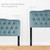 Diamond Tufted Performance Velvet Queen Headboard By ModernWay 13-6129-12