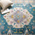 Anisah Distressed Floral Vintage Medallion 8X10 Area Rug By ModernWay 18-1163B--8