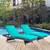 Outdoor Patio Chaise Set Of 2 By ModernWay 5-2428-5-TRQ-SET