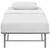 Stainless Steel Twin Bed Frame By ModernWay 13-5427-19