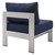 3 Piece Sunbrella Fabric Outdoor Patio Aluminum Set By ModernWay 5-4312-19-NAV-SET