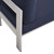 3 Piece Sunbrella Fabric Outdoor Patio Aluminum Set By ModernWay 5-4312-19-NAV-SET