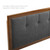 Tufted Fabric And Wood King Headboard By ModernWay 13-6227-23-CHA
