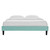 Performance Velvet Full Platform Bed Frame By ModernWay 13-6265-13