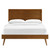 Wood Queen Platform Bed With Splayed Legs By ModernWay 13-6382-23