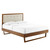 Wood Full Platform Bed With Angular Frame By Modernway 13 6634 23 Bei 13 6634 23 Bei
