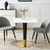 28" Square Dining Table By ModernWay 5-5119-7-WHI