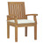 Outdoor Patio Teak Dining Chair By Modernway 5 2701 14 Whi 5 2701 14 Whi