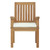 Outdoor Patio Teak Dining Chair By ModernWay 5-2701-14-WHI