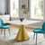 47" Square Dining Table By ModernWay 5-5334-7-WHI