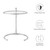 Metal Side Table By ModernWay 5-125-19
