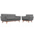 Armchair And Loveseat Set Of 2 By Modernway 5 1346 7 5 1346 7