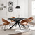 63" Oval Dining Table By ModernWay 5-5512-2-2