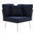 Outdoor Patio Aluminum Corner Chair By Modernway 5 5567 23 Nav 5 5567 23 Nav
