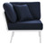 Outdoor Patio Aluminum Corner Chair By ModernWay 5-5567-23-NAV