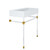 32" Acrylic Wall-Mount Bathroom Vanity By ModernWay 5-5539-1-WHI