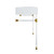 32" Acrylic Wall-Mount Bathroom Vanity By ModernWay 5-5539-1-WHI