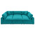 6 Piece Down Filled Overstuffed Sectional Sofa By Modernway 5 5761 20 5 5761 20