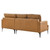 Right-Facing Vegan Leather Sectional Sofa By ModernWay 5-6050-20
