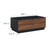 36" Coffee Table By ModernWay 5-6599-2-WAL