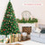 Artificial Pvc Christmas Tree With Solid Metal Stand 8 Ft Cm19724 By Cw
