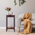 Tall Wooden Sofa End Table Side Table Hw66237Cf By Cw