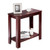 2-Tier Modern Compact End Table With Storage Shelf-Espresso HW51530 By CW