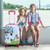 2 Pieces Abs Kids Suitcase Backpack Luggage Set Bg51215 By Cw