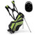 Golf Stand Cart Bag With 6-Way Divider Carry Pockets-Green SP36394GR By CW