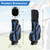 Golf Stand Cart Bag With 6-Way Divider Carry Pockets-Blue SP36394NY By CW