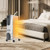 1500W Electric Space Heater With Adjustable Thermostat Es10048 By Cw